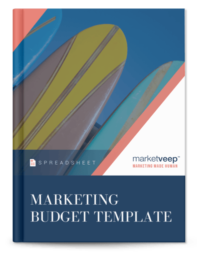 Marketing Budget Template mock up