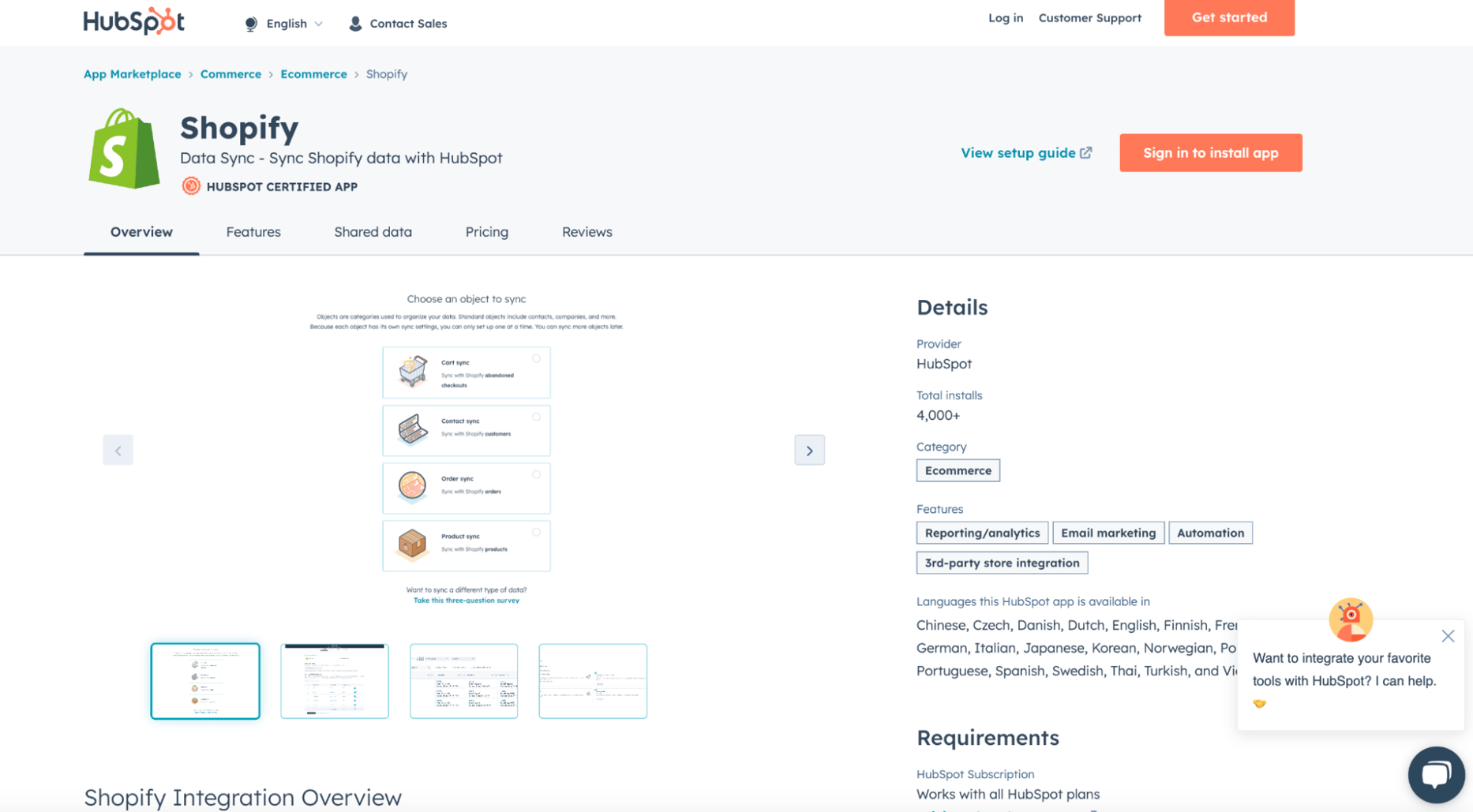 Hubspot Shop Software HubSpot & Shopify: Your E-Commerce Efficiency Guide