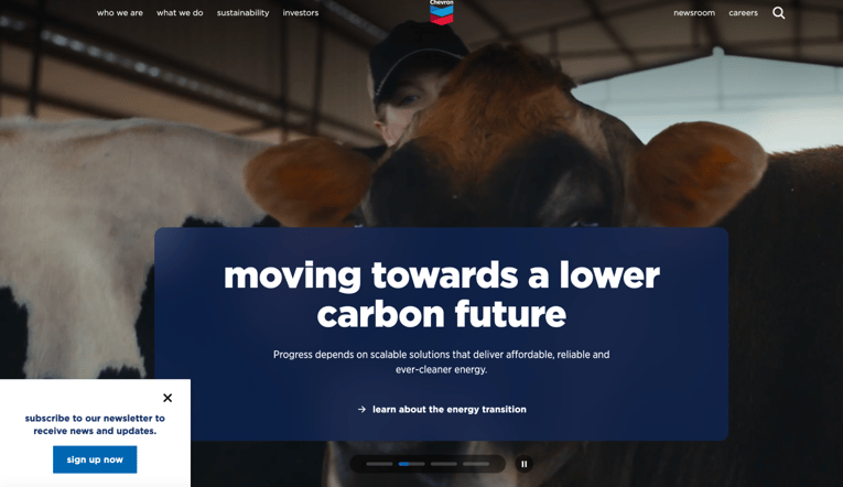 Chevron website
