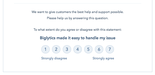 HubSpot CES Surveys