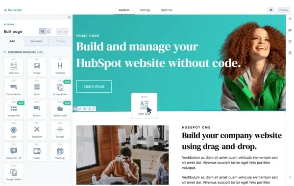 HubSpot CMS Development