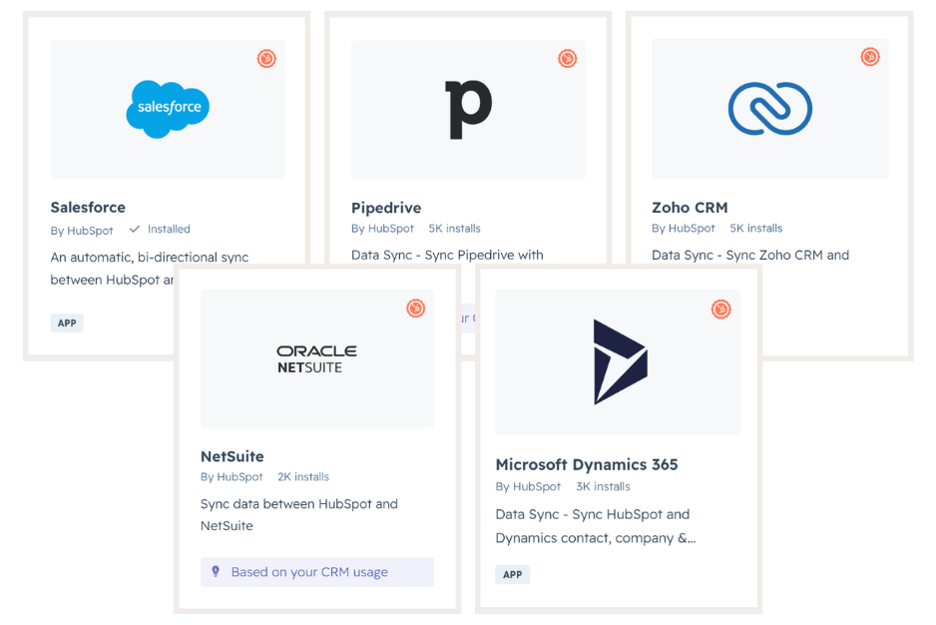 HubSpot CRM Integrations