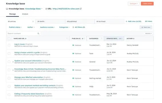 Knowledge Base Content Strategy