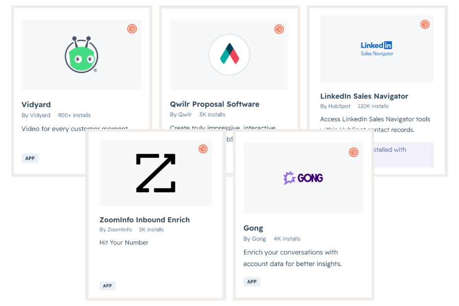 HubSpot Sales Integrations