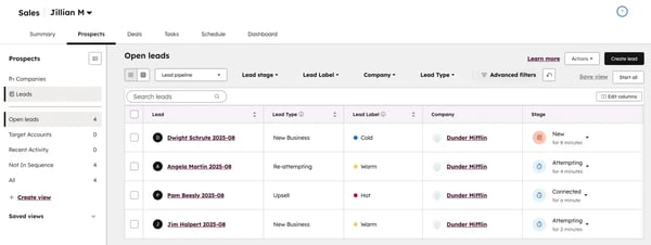 HubSpot Sales Hub Optimization