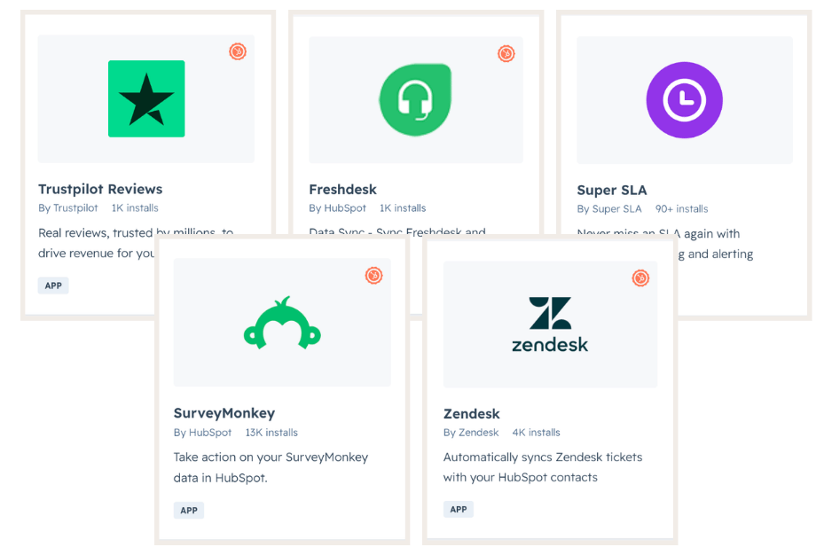 HubSpot Service Integrations