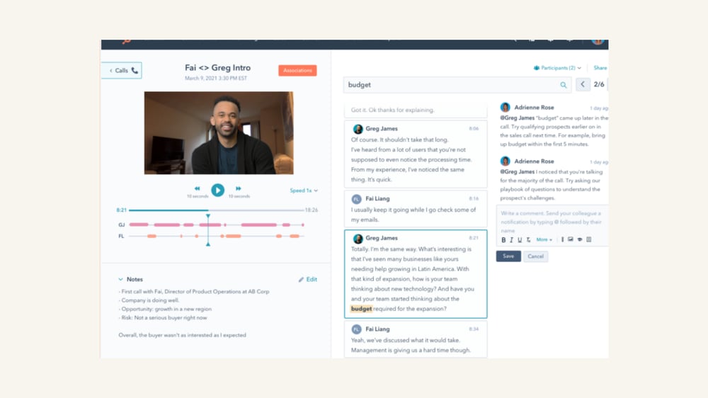 HubSpot Zoom Integration